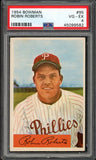 1954 Bowman Baseball #095 Robin Roberts Phillies PSA 4 VG-EX 538195