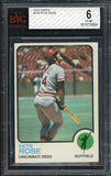 1973 Topps Baseball #130 Pete Rose Reds BVG 6 EX-MT 538284
