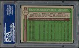 1976 Topps Baseball #314 Ed Kranepool Mets PSA 8 NM/MT 538385