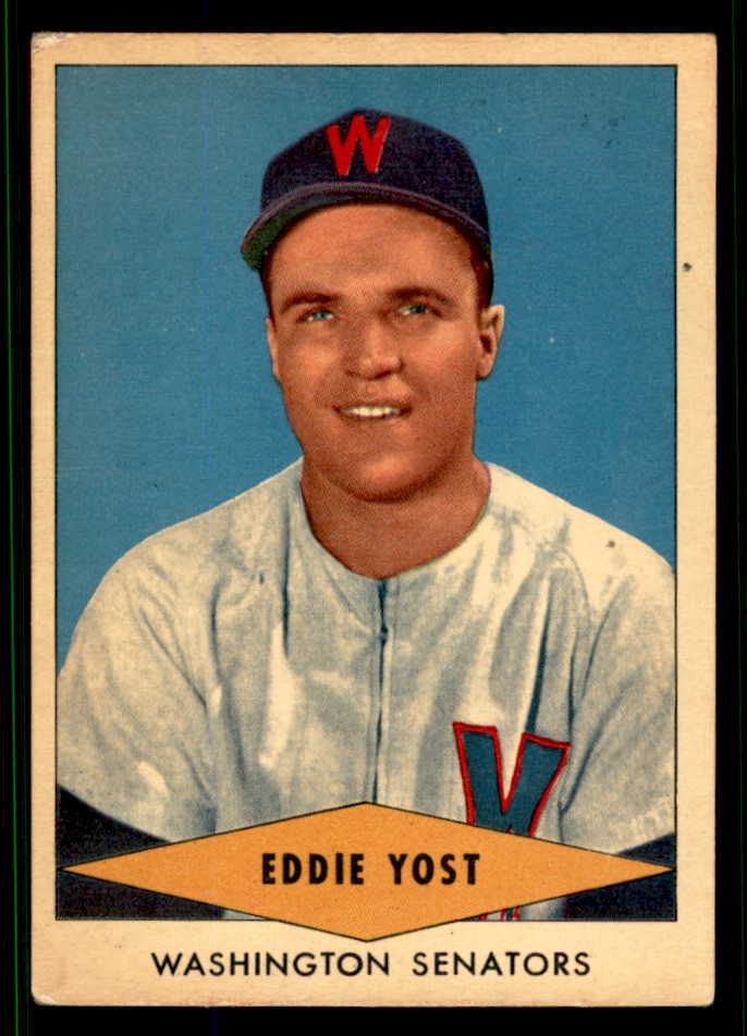 1954 Red Heart Eddie Yost Senators VG-EX 538466