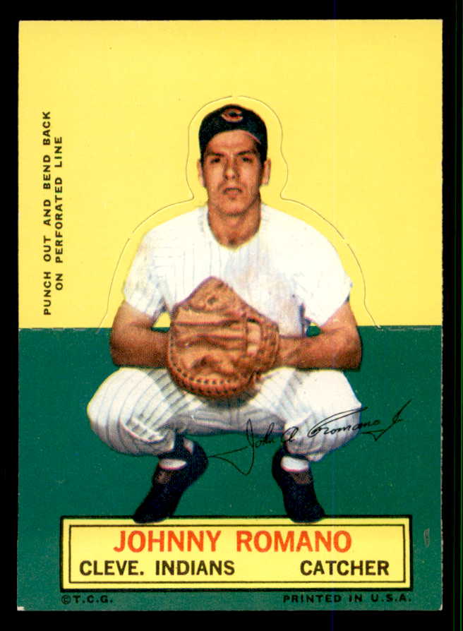 1964 Topps Baseball Stand Ups Johnny Romano Indians EX-MT 538512