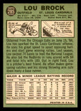 1967 Topps Baseball #285 Lou Brock Cardinals NR-MT 538930