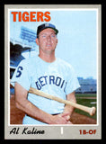 1970 Topps Baseball #640 Al Kaline Tigers EX-MT 538962