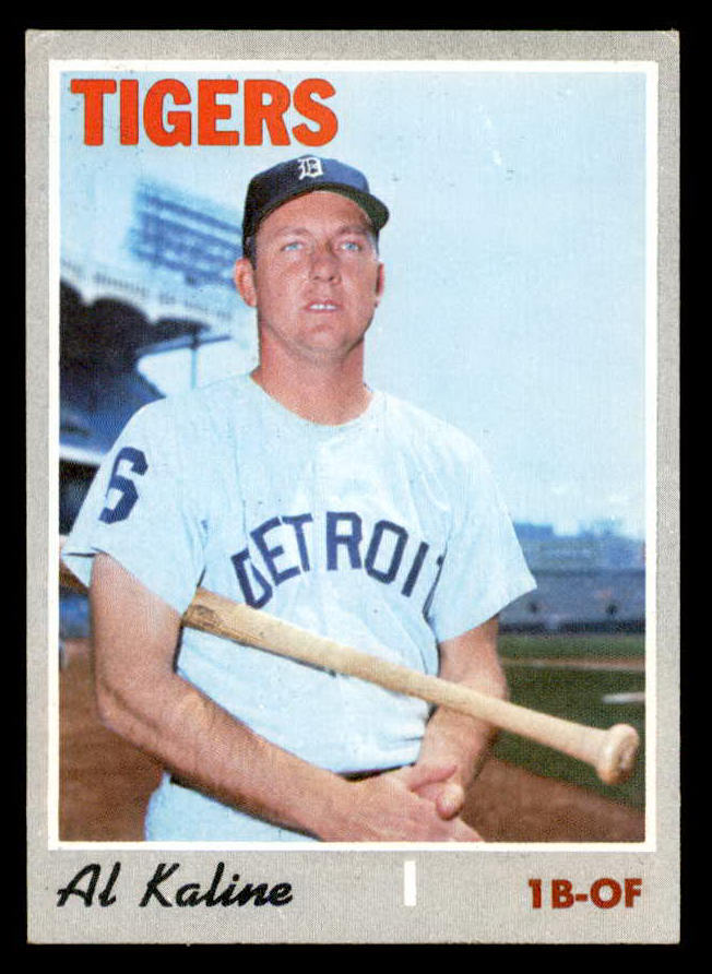 1970 Topps Baseball #640 Al Kaline Tigers EX-MT 538963