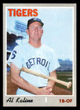 1970 Topps Baseball #640 Al Kaline Tigers EX-MT 538963