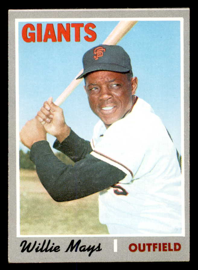 1970 Topps Baseball #600 Willie Mays Giants EX-MT 538968