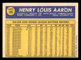 1970 Topps Baseball #500 Hank Aaron Braves EX 538969