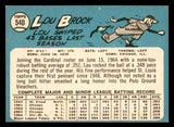 1965 Topps Baseball #540 Lou Brock Cardinals EX 539031