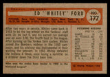 1954 Bowman Baseball #177 Whitey Ford Yankees NR-MT 539152