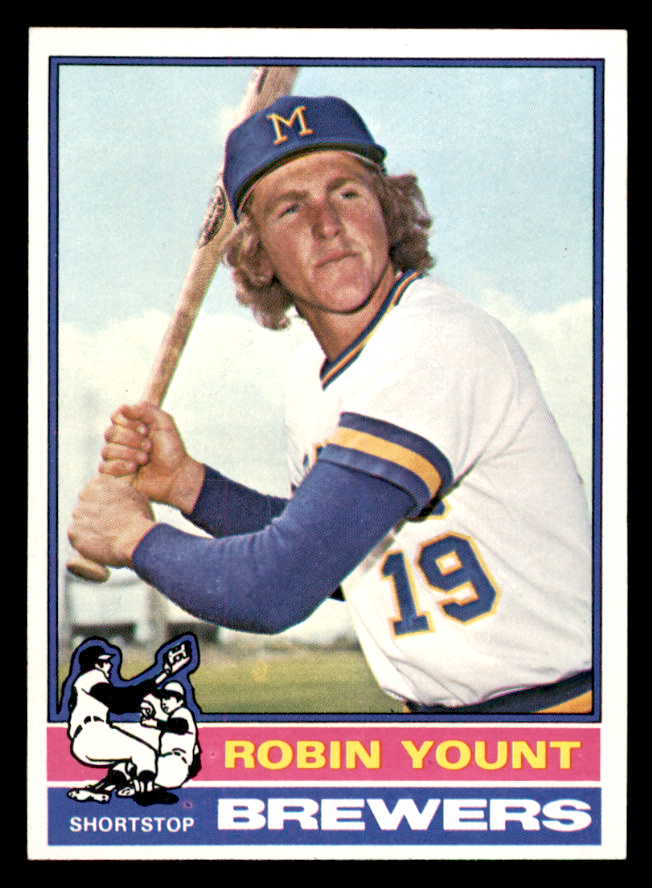 1976 Topps Baseball #316 Robin Yount Brewers EX 539269