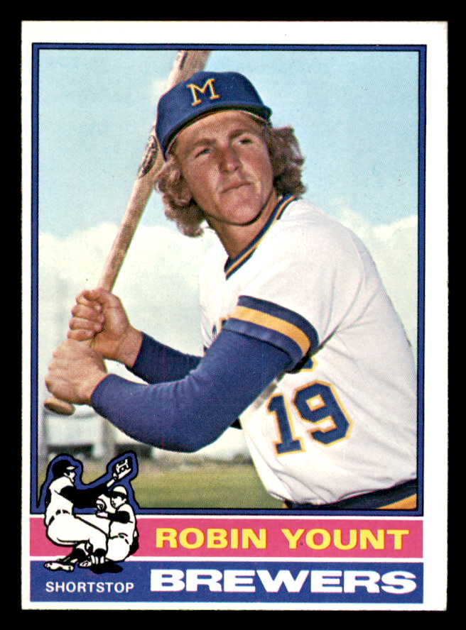 1976 Topps Baseball #316 Robin Yount Brewers EX 539270