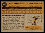 1960 Topps Baseball #295 Gil Hodges Dodgers EX-MT 539442