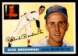 1955 Topps Baseball #171 Dick Brodowski Red Sox EX-MT 539510