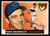 1955 Topps Baseball #172 Frank Baumholtz Cubs EX-MT 539512