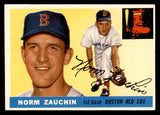 1955 Topps Baseball #176 Norm Zauchin Red Sox EX-MT 539522