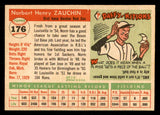 1955 Topps Baseball #176 Norm Zauchin Red Sox EX-MT 539522