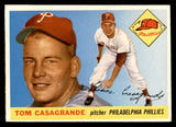 1955 Topps Baseball #167 Tom Casagrande Phillies EX-MT 539524