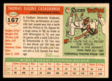 1955 Topps Baseball #167 Tom Casagrande Phillies EX-MT 539524
