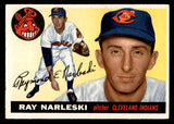1955 Topps Baseball #160 Ray Narleski Indians EX 539538