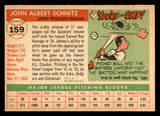 1955 Topps Baseball #159 Johnny Schmitz Senators EX 539539