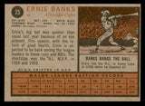 1962 Topps Baseball #025 Ernie Banks Cubs EX-MT 539657