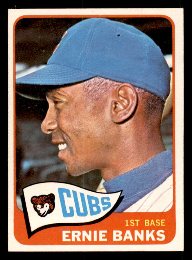 1965 Topps Baseball #510 Ernie Banks Cubs EX-MT 539733