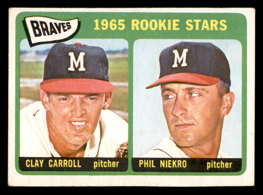 1965 Topps Baseball #461 Phil Niekro Braves EX-MT 539745
