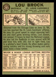 1967 Topps Baseball #285 Lou Brock Cardinals VG-EX 539825