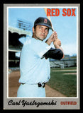 1970 Topps Baseball #010 Carl Yastrzemski Red Sox EX-MT 539928