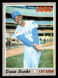1970 Topps Baseball #630 Ernie Banks Cubs VG-EX 539943