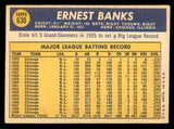 1970 Topps Baseball #630 Ernie Banks Cubs VG-EX 539943