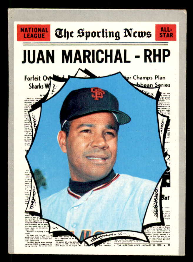 1970 Topps Baseball #466 Juan Marichal A.S. Giants VG-EX 539957