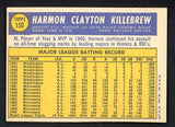 1970 Topps Baseball #150 Harmon Killebrew Twins VG-EX 539965