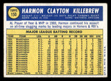 1970 Topps Baseball #150 Harmon Killebrew Twins VG-EX 539967