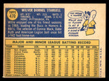 1970 Topps Baseball #470 Willie Stargell Pirates VG-EX 539978