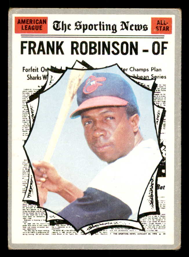 1970 Topps Baseball #463 Frank Robinson A.S. Orioles VG-EX 539984