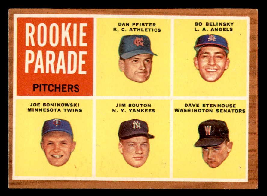 1962 Topps Baseball #592 Jim Bouton Yankees NR-MT 540548