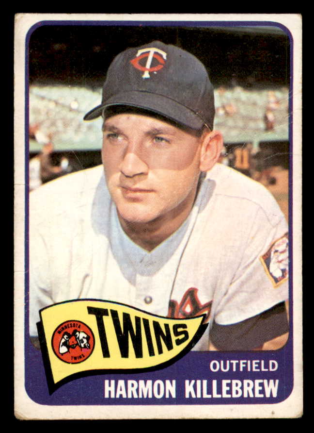 1965 Topps Baseball #400 Harmon Killebrew Twins VG 540778