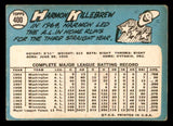 1965 Topps Baseball #400 Harmon Killebrew Twins VG 540778