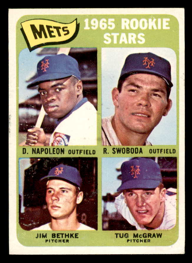 1965 Topps Baseball #533 Tug McGraw Mets NR-MT 540780