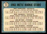 1965 Topps Baseball #533 Tug McGraw Mets NR-MT 540780
