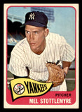 1965 Topps Baseball #550 Mel Stottlemyre Yankees EX-MT 540795