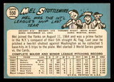1965 Topps Baseball #550 Mel Stottlemyre Yankees EX-MT 540795