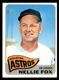 1965 Topps Baseball #485 Nellie Fox Astros EX+/EX-MT 540825