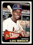 1965 Topps Baseball #540 Lou Brock Cardinals EX 540833