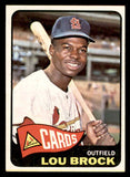 1965 Topps Baseball #540 Lou Brock Cardinals EX 540835
