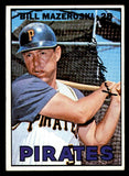 1967 Topps Baseball #510 Bill Mazeroski Pirates EX-MT 540962