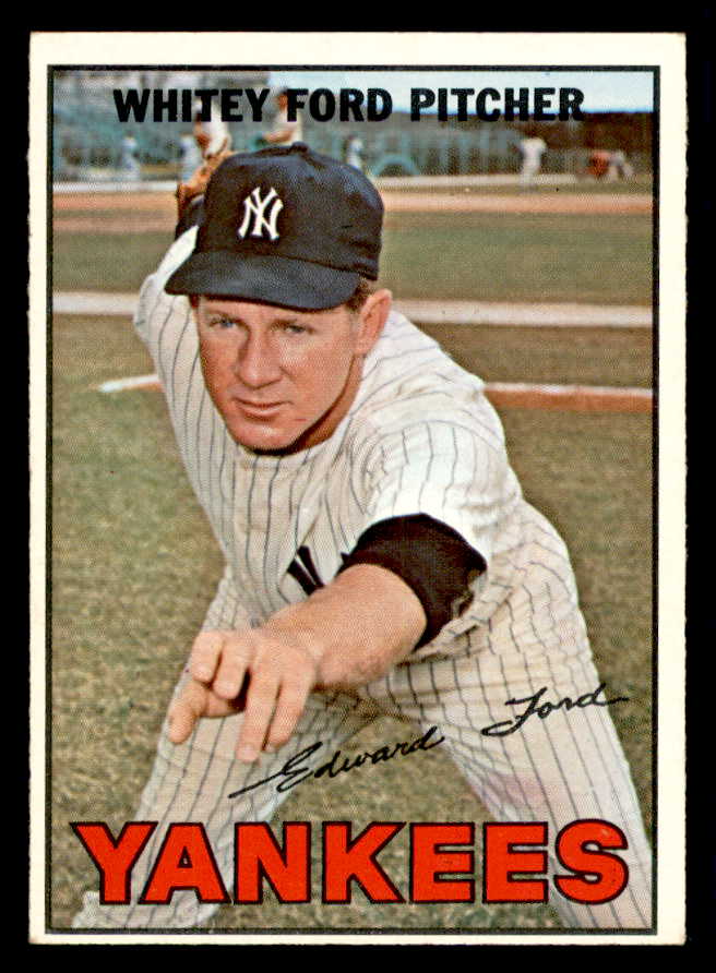 1967 Topps Baseball #005 Whitey Ford Yankees EX-MT 540971