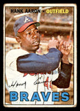 1967 Topps Baseball #250 Hank Aaron Braves FR-GD 540980
