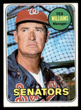 1969 Topps Baseball #650 Ted Williams Senators EX 541095